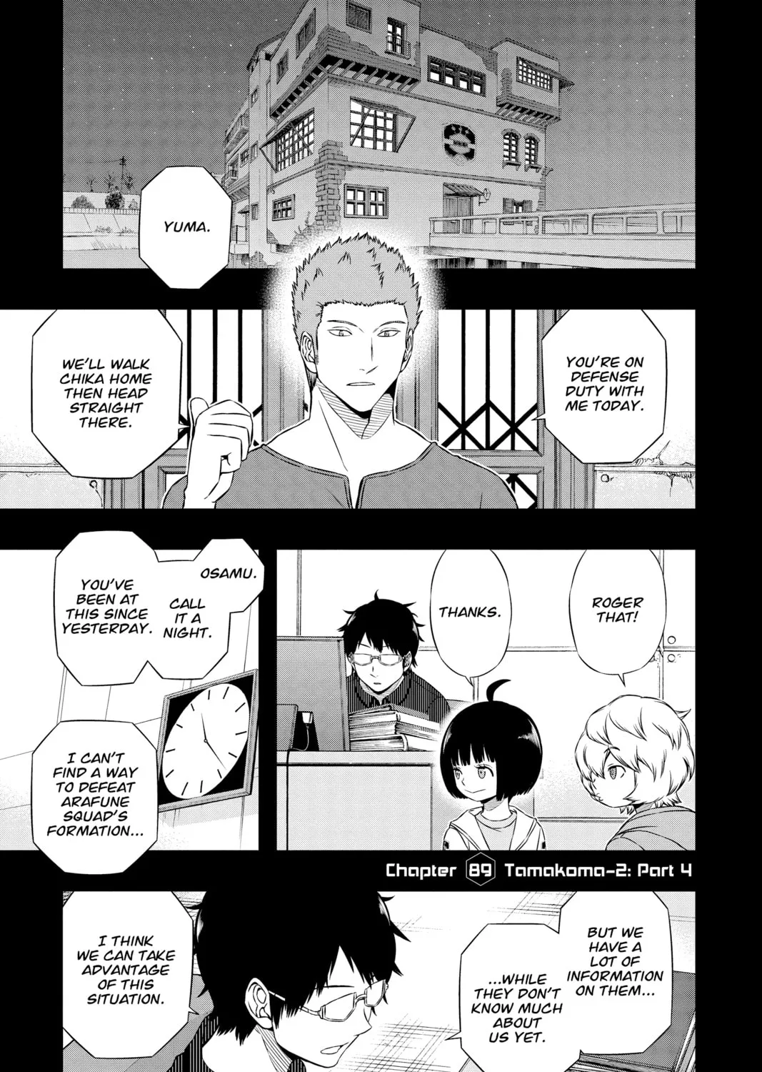Read World Trigger chapter 89 image 0 on Lezhin