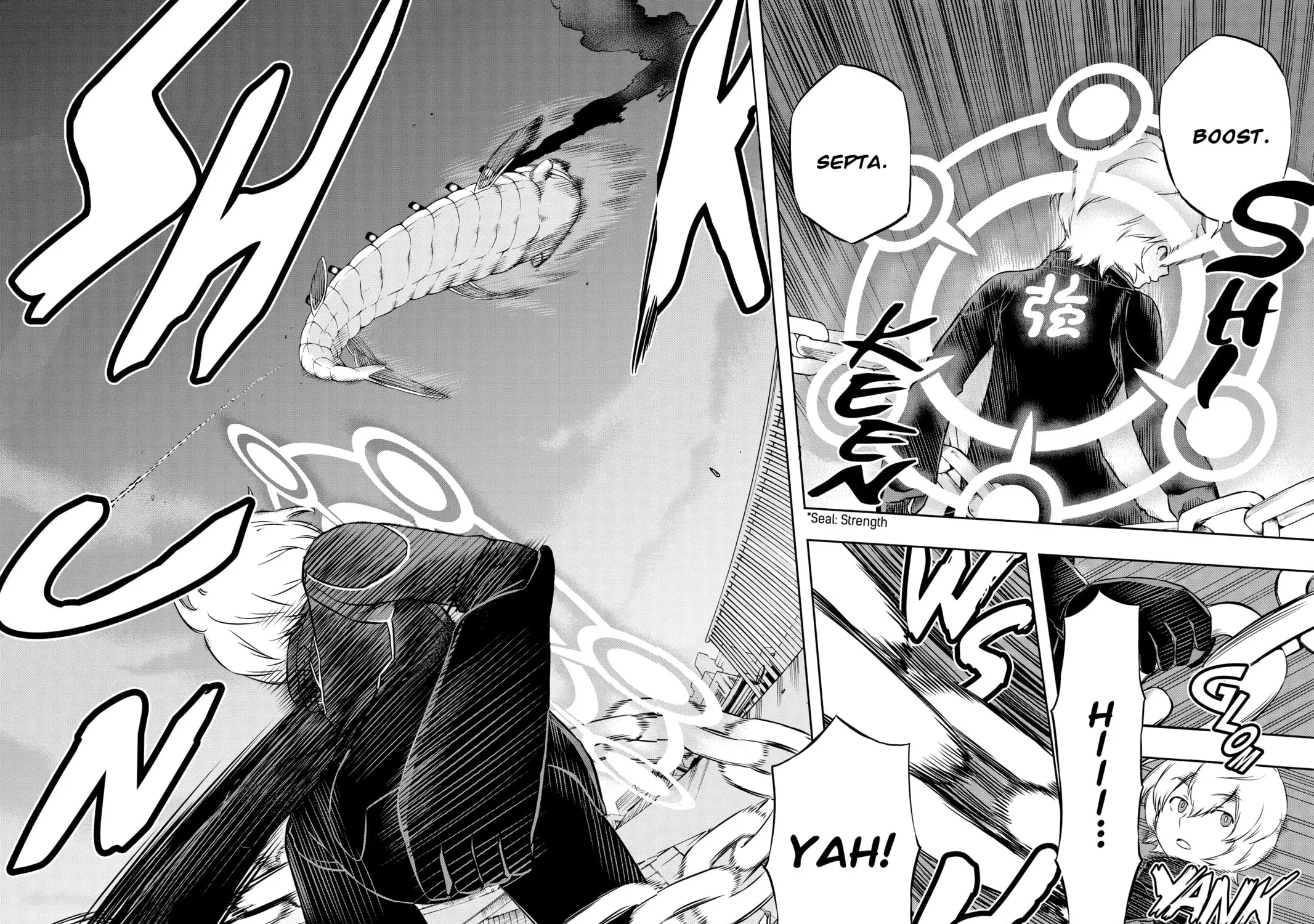 Read World Trigger chapter 9 image 16 on Lezhin
