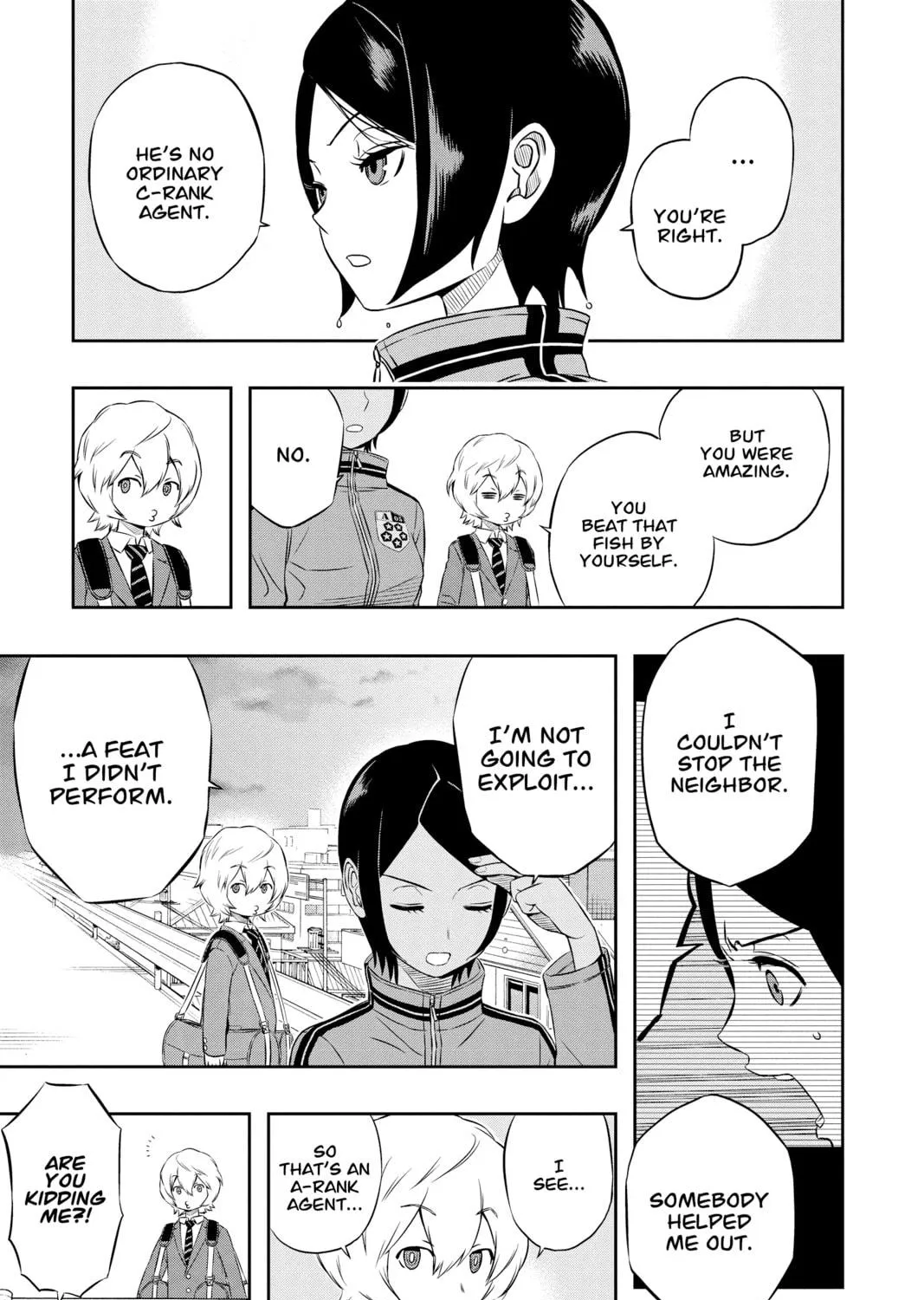 Read World Trigger chapter 9 image 28 on Lezhin