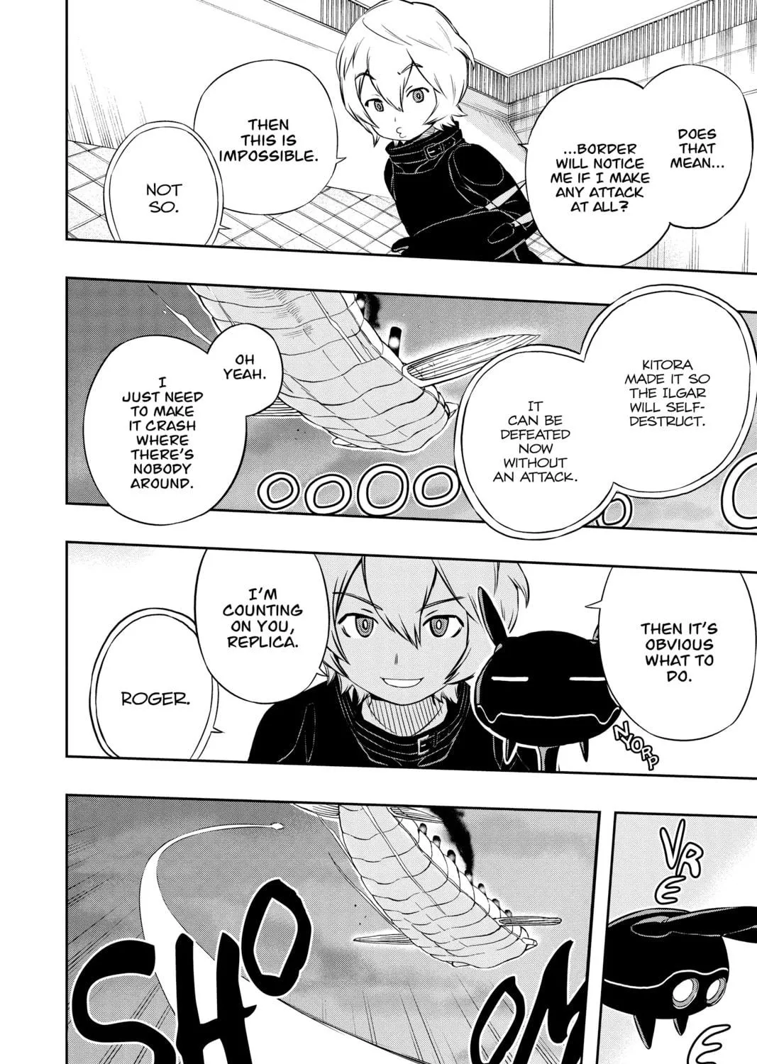 Read World Trigger chapter 9 image 8 on Lezhin