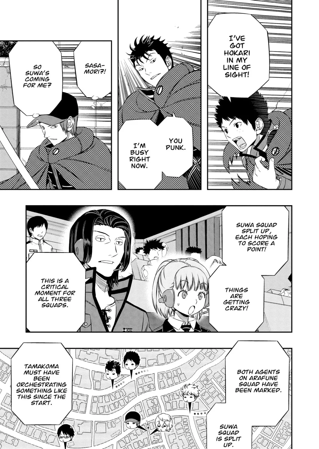 Read World Trigger chapter 90 image 12 on Lezhin