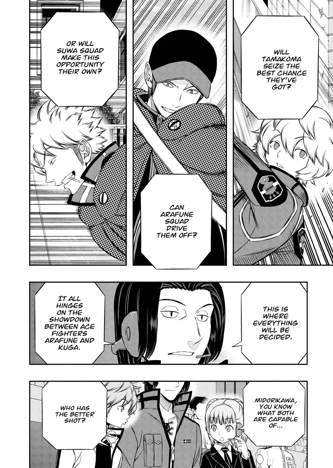 Read World Trigger chapter 90 image 14 on Lezhin