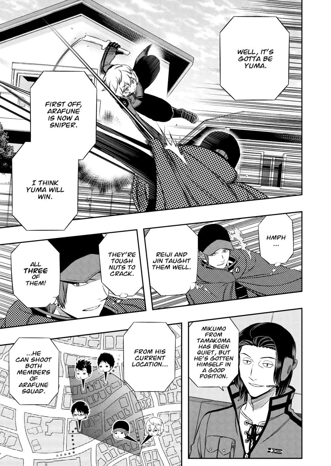 Read World Trigger chapter 90 image 16 on Lezhin