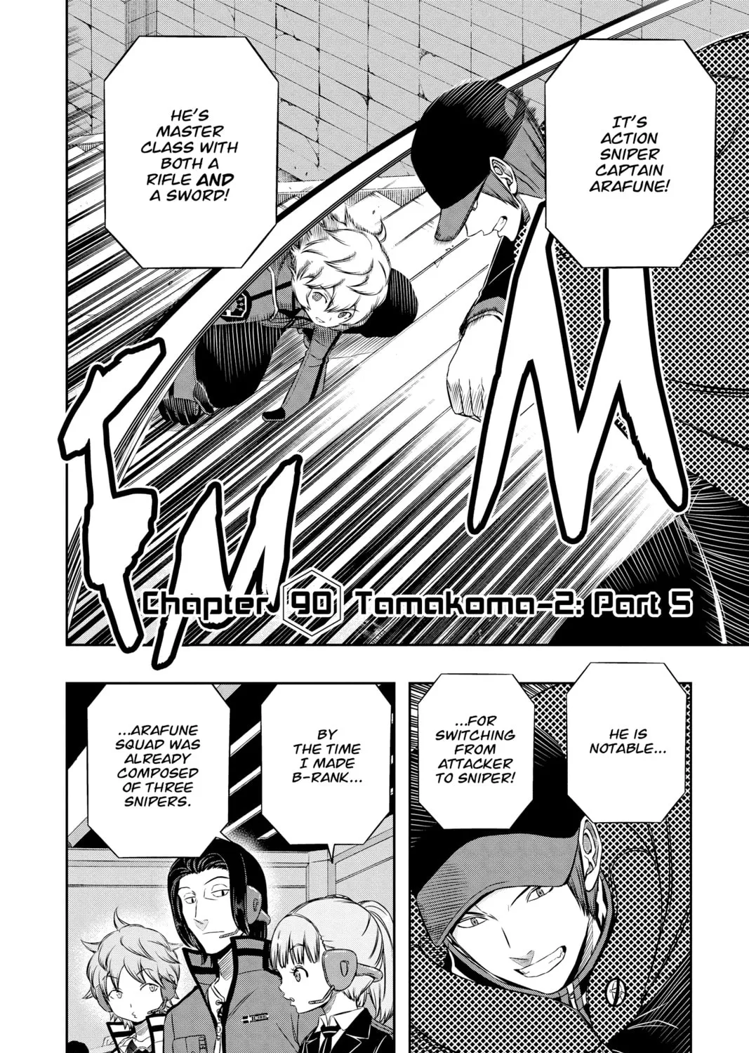 Read World Trigger chapter 90 image 2 on Lezhin