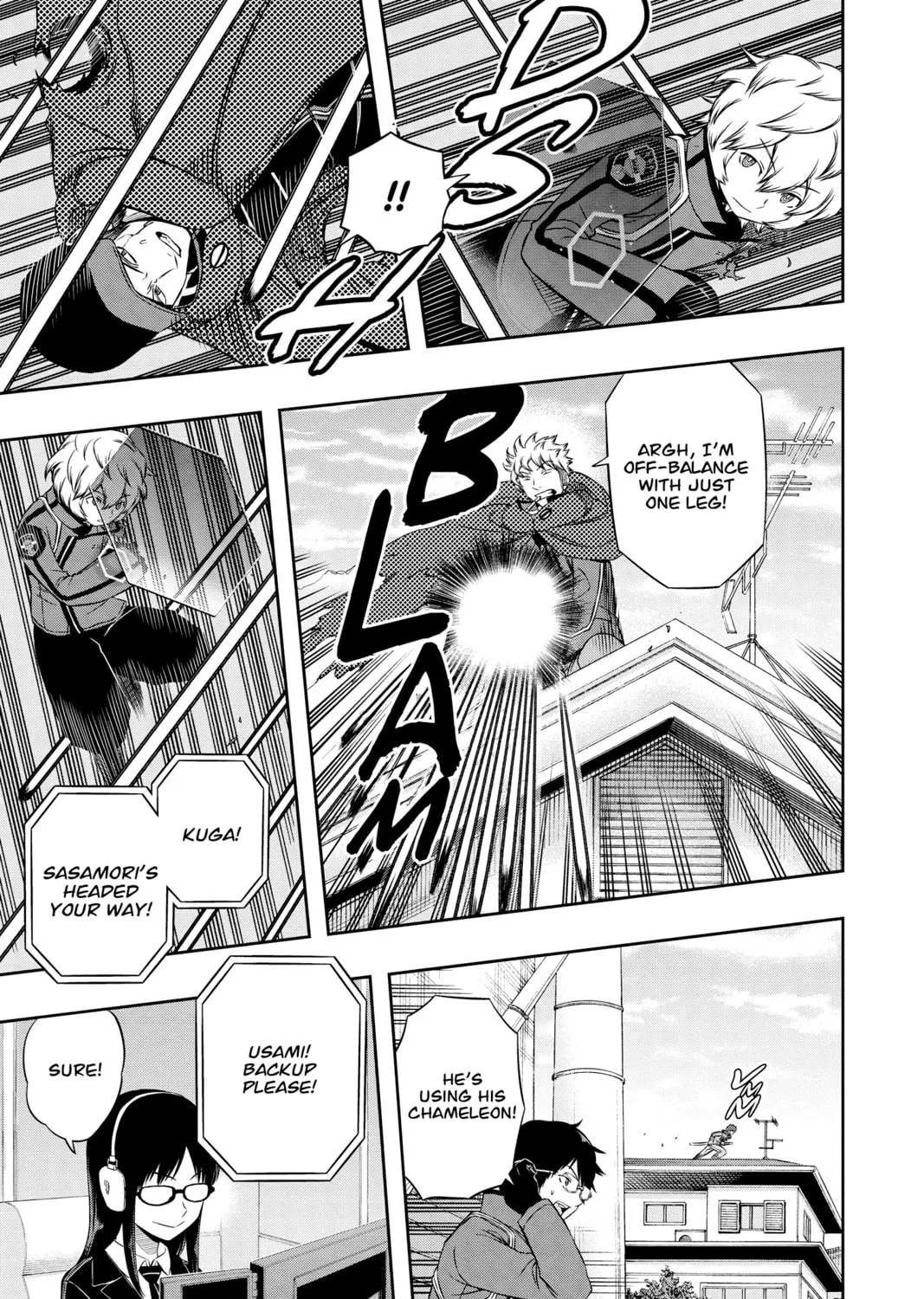 Read World Trigger chapter 90 image 32 on Lezhin
