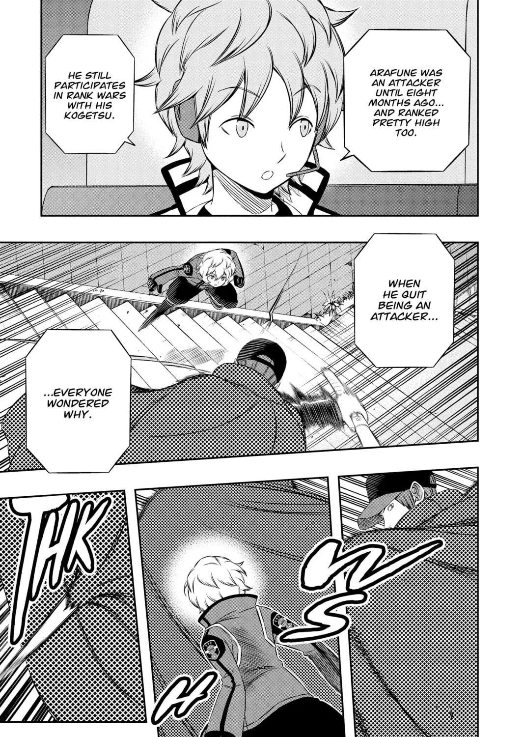 Read World Trigger chapter 90 image 4 on Lezhin
