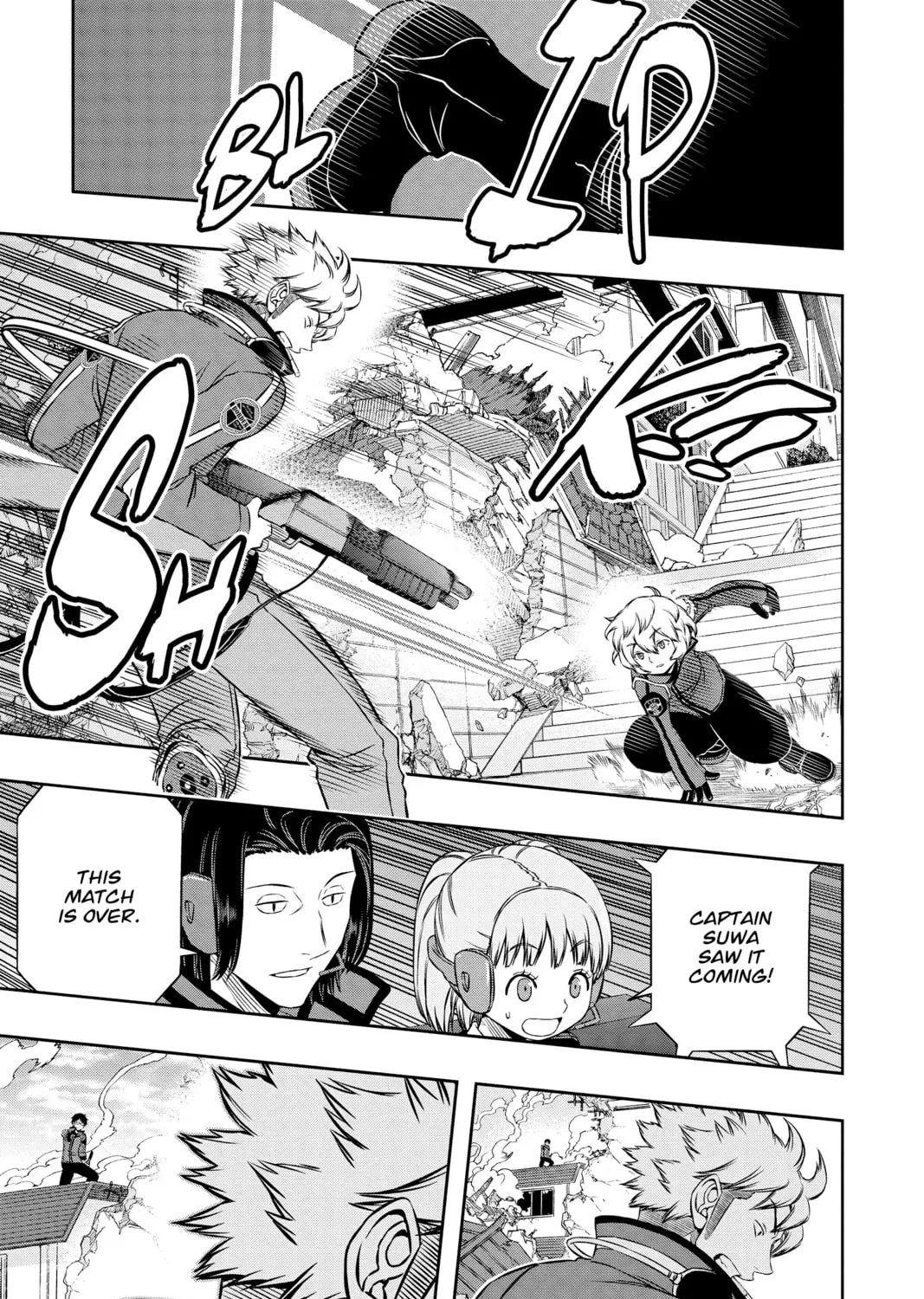 Read World Trigger chapter 91 image 12 on Lezhin