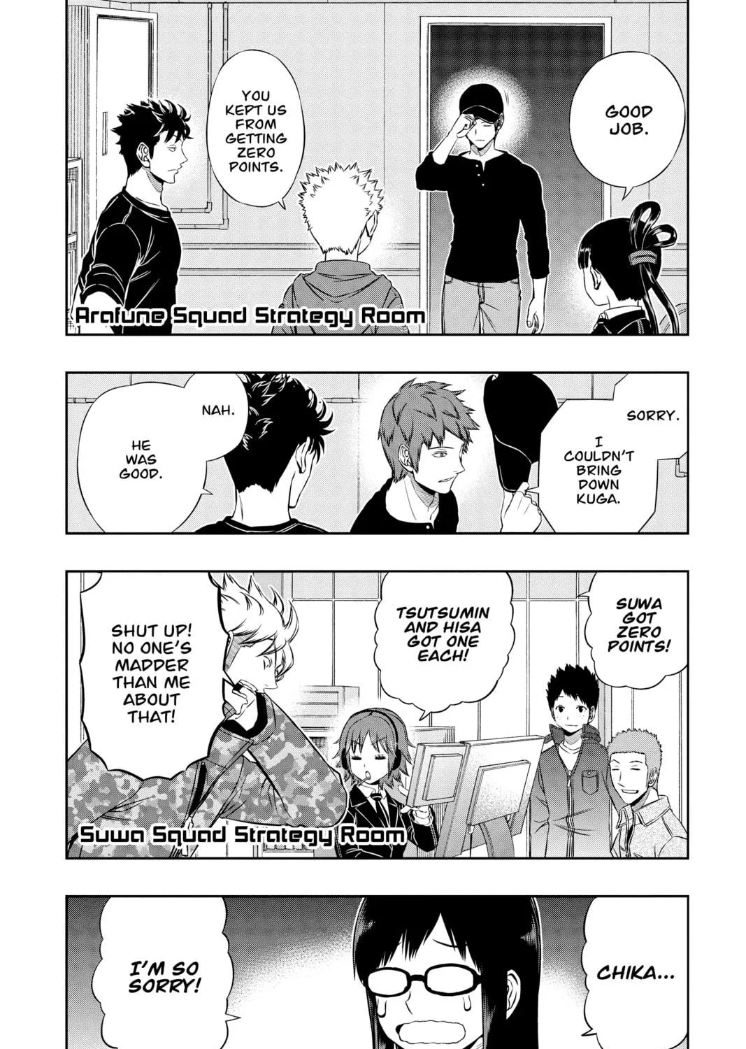 Read World Trigger chapter 91 image 22 on Lezhin