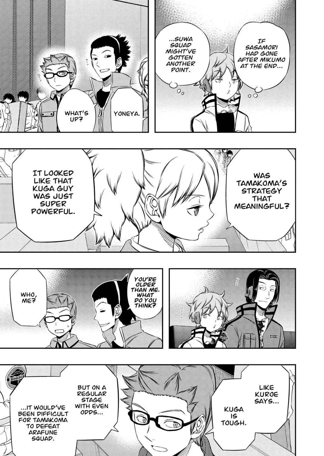 Read World Trigger chapter 91 image 28 on Lezhin