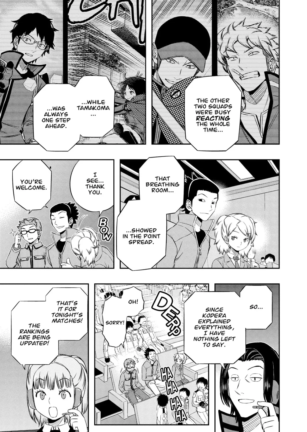 Read World Trigger chapter 91 image 32 on Lezhin