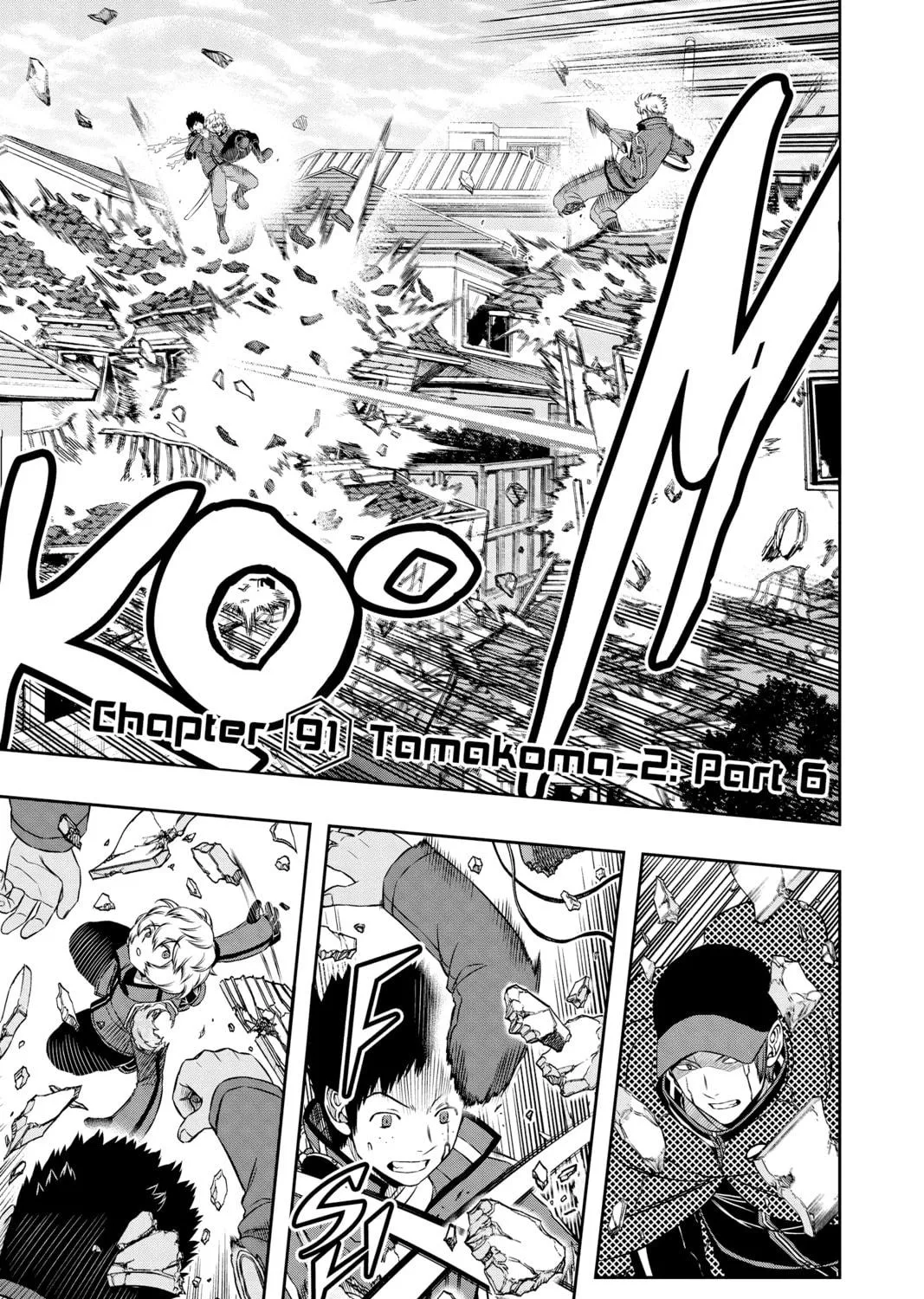 Read World Trigger chapter 91 image 4 on Lezhin
