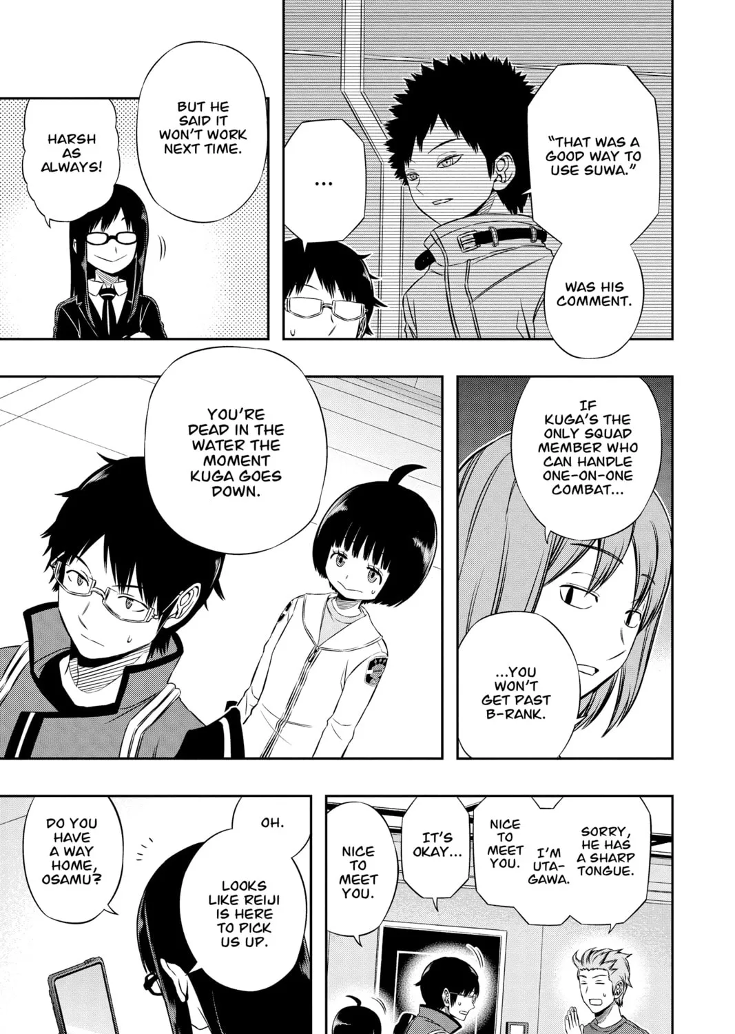 Read World Trigger chapter 92 image 12 on Lezhin