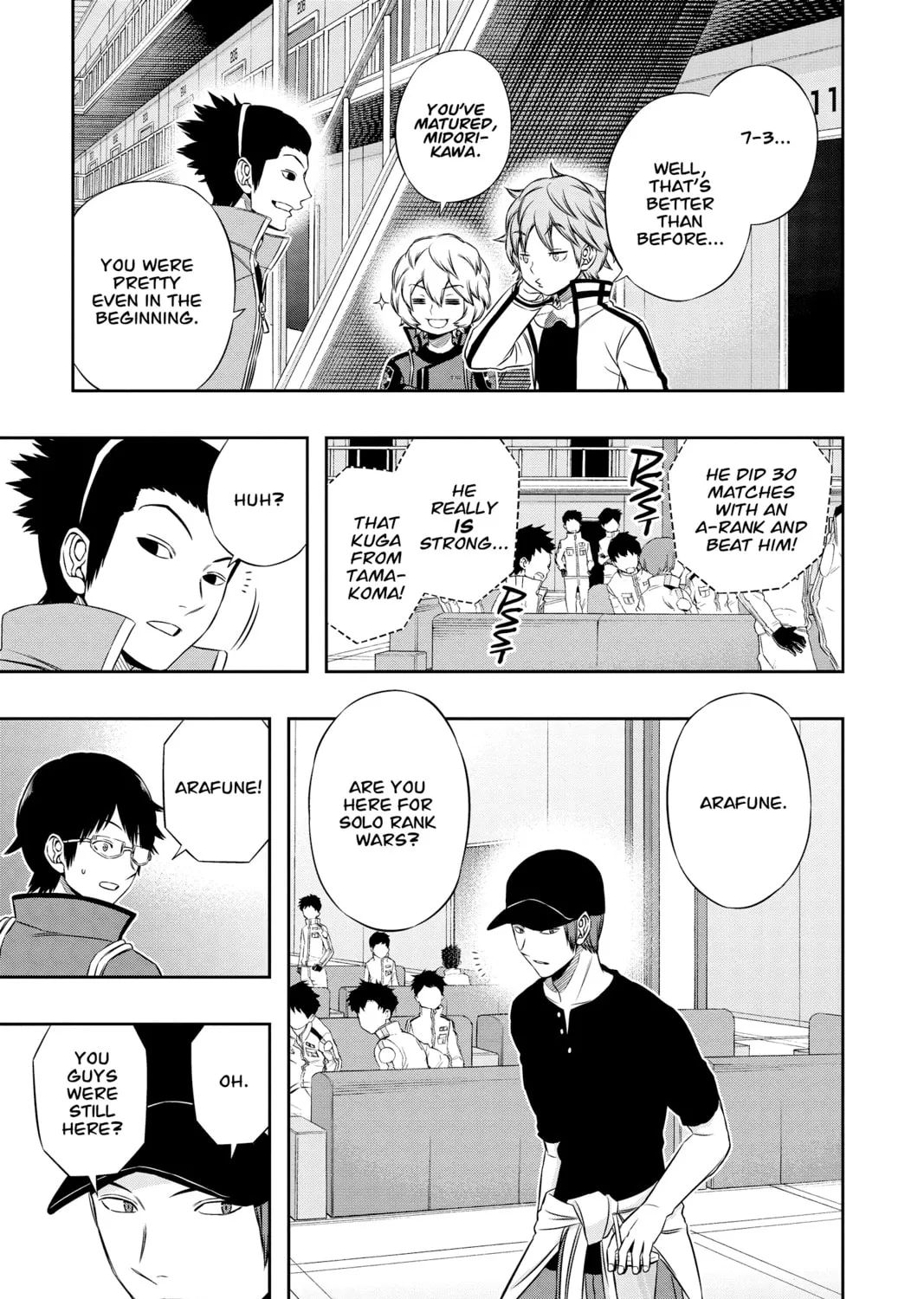 Read World Trigger chapter 92 image 32 on Lezhin