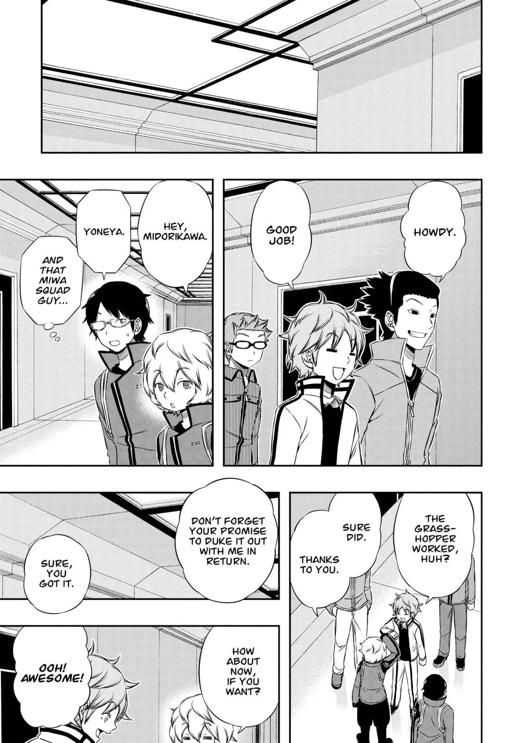 Read World Trigger chapter 92 image 4 on Lezhin