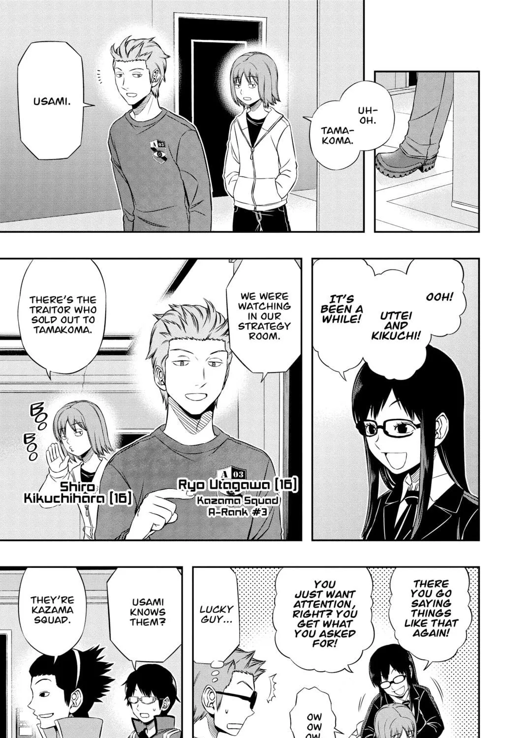 Read World Trigger chapter 92 image 8 on Lezhin