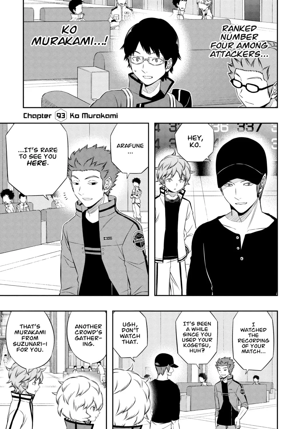 Read World Trigger chapter 93 image 0 on Lezhin