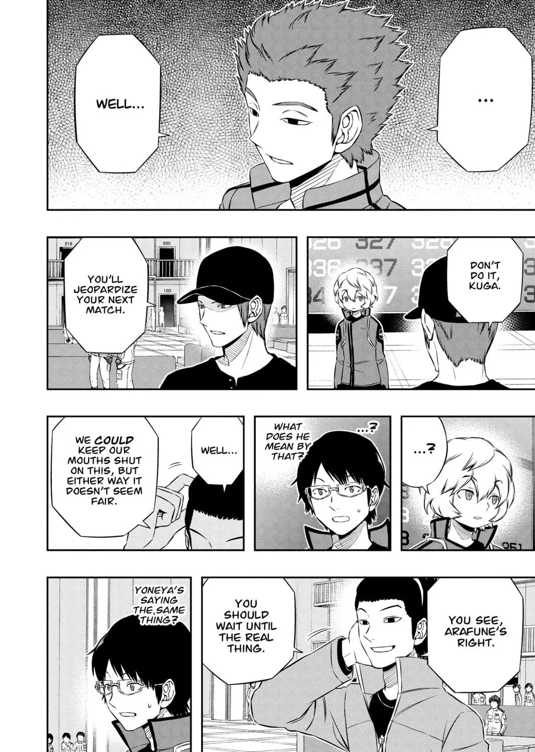 Read World Trigger chapter 93 image 10 on Lezhin