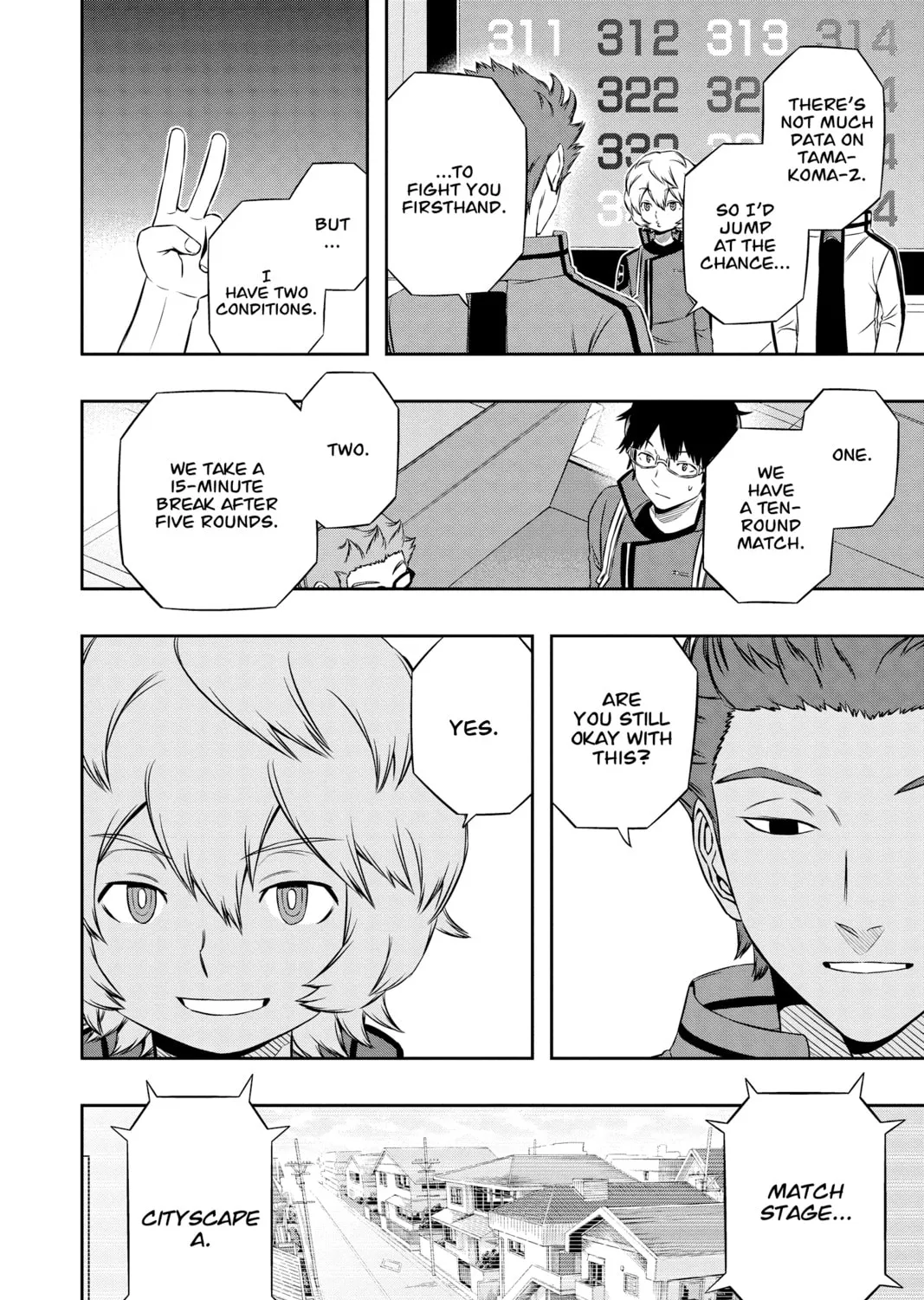 Read World Trigger chapter 93 image 14 on Lezhin