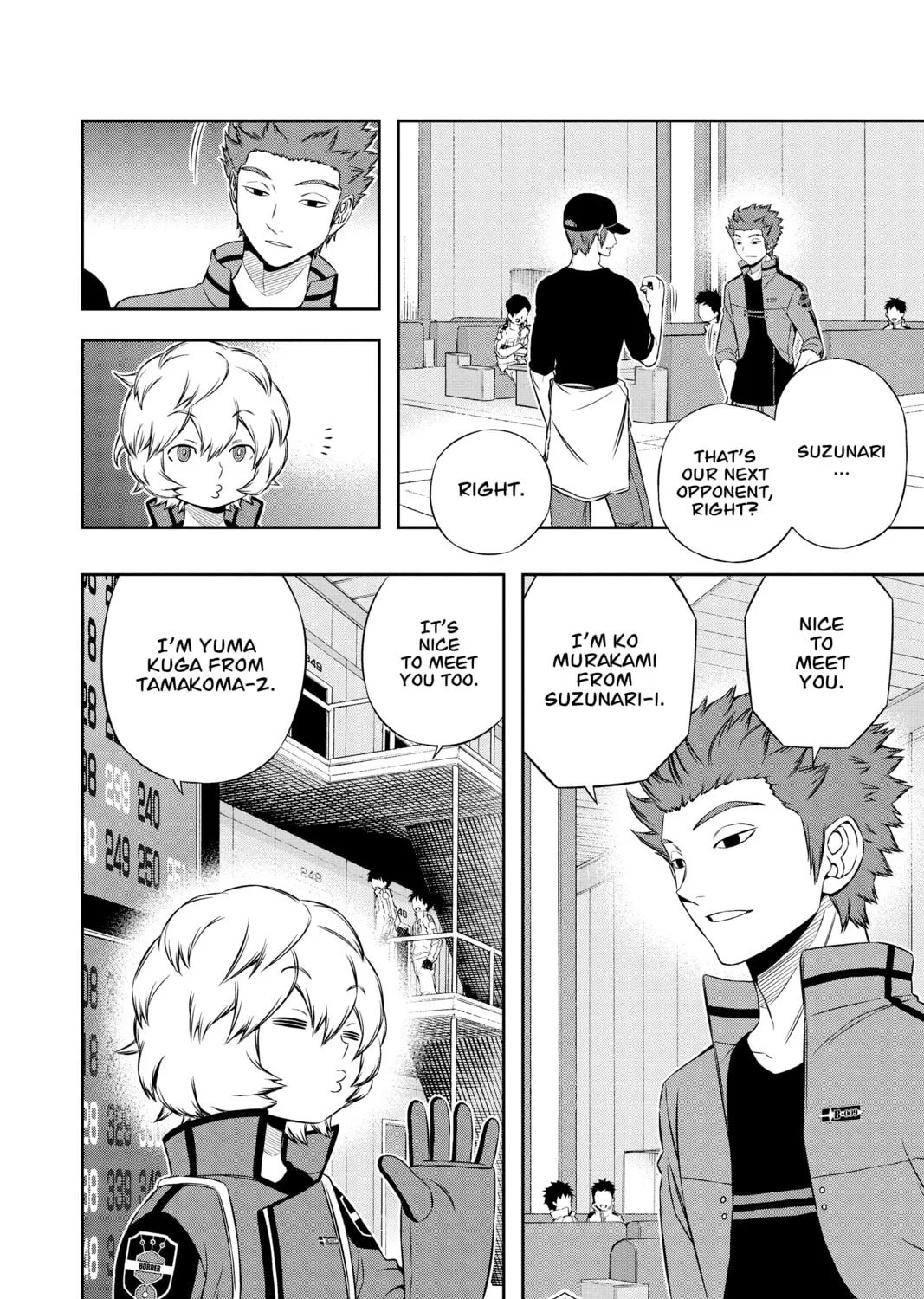Read World Trigger chapter 93 image 2 on Lezhin
