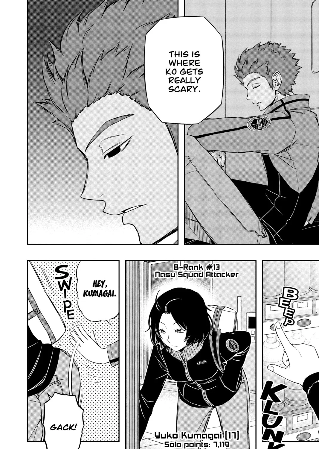 Read World Trigger chapter 93 image 30 on Lezhin