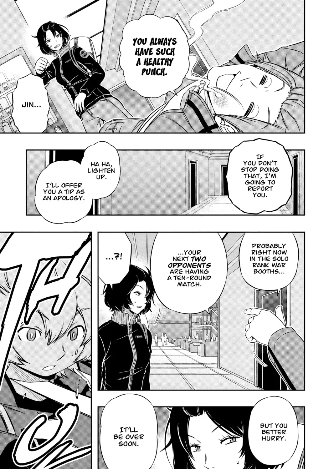 Read World Trigger chapter 93 image 32 on Lezhin