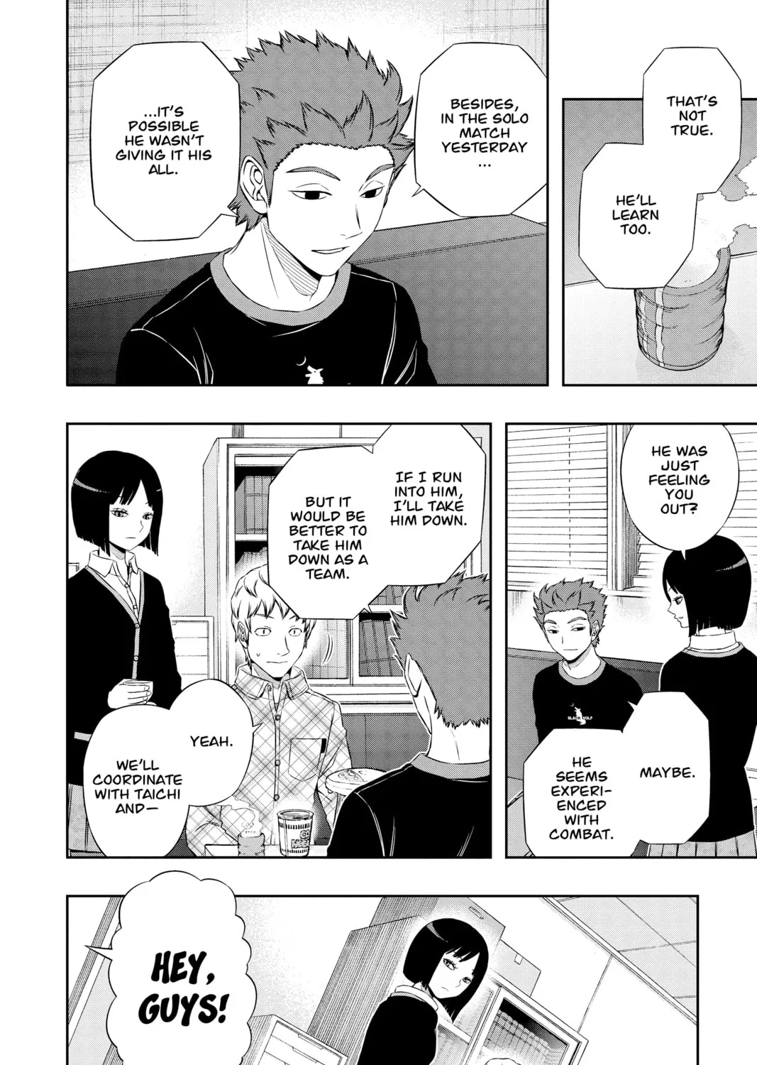 Read World Trigger chapter 94 image 14 on Lezhin