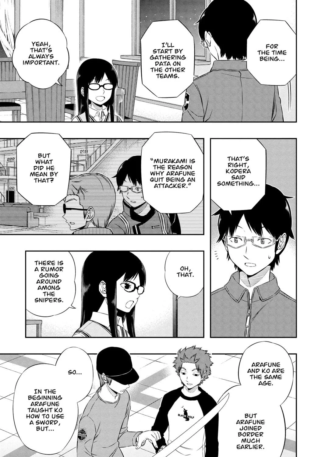 Read World Trigger chapter 94 image 8 on Lezhin