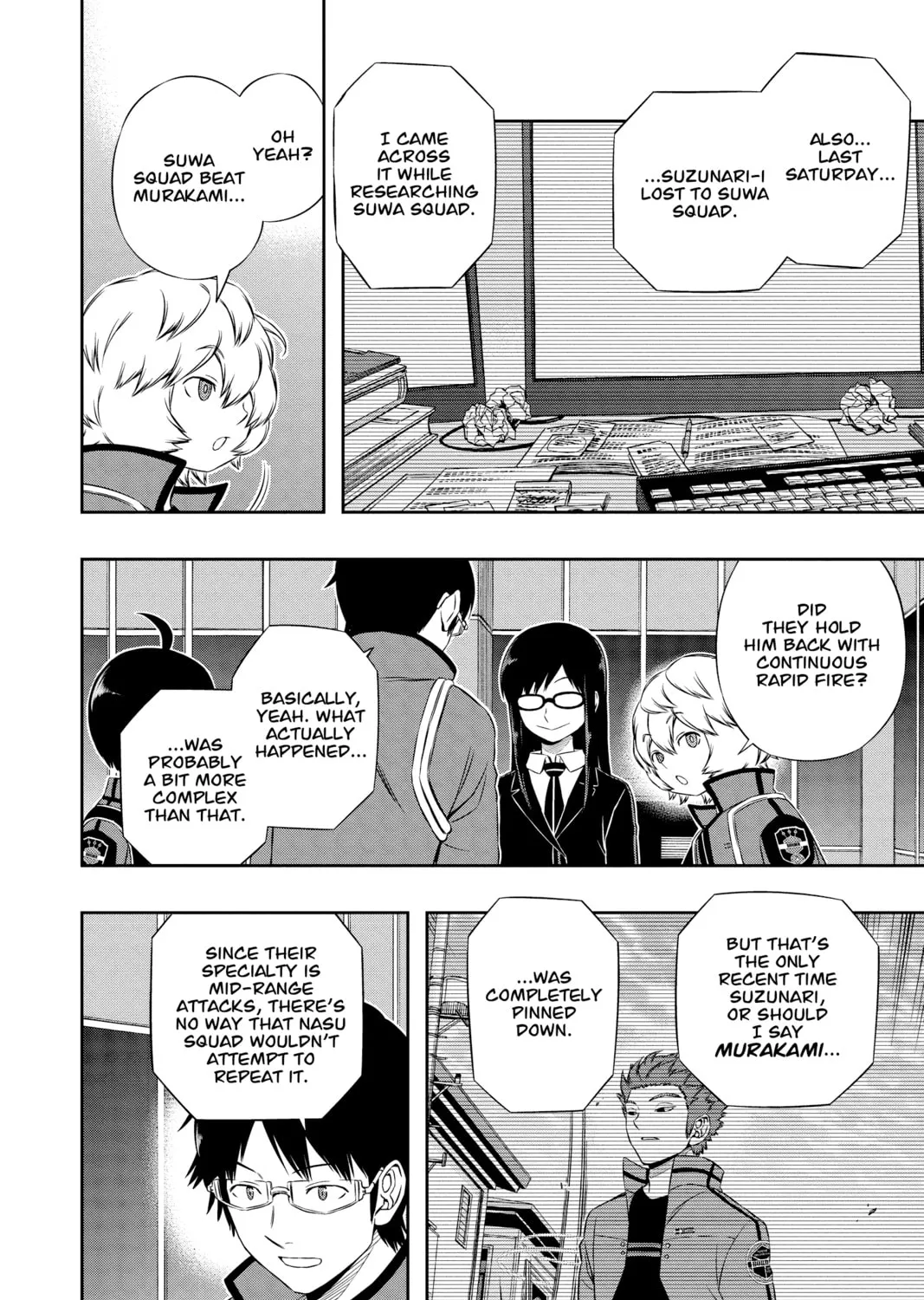 Read World Trigger chapter 95 image 14 on Lezhin