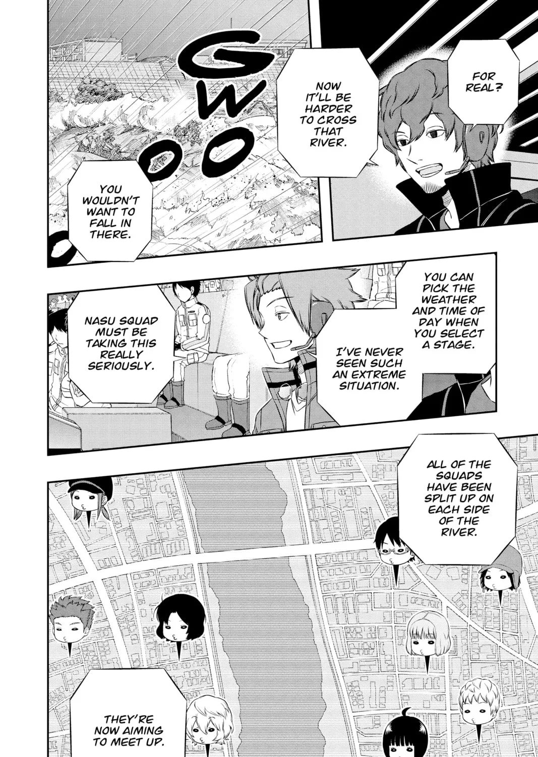Read World Trigger chapter 95 image 32 on Lezhin
