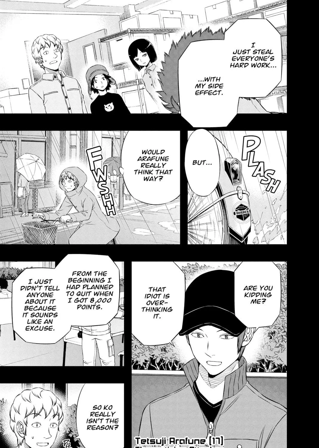 Read World Trigger chapter 95 image 4 on Lezhin