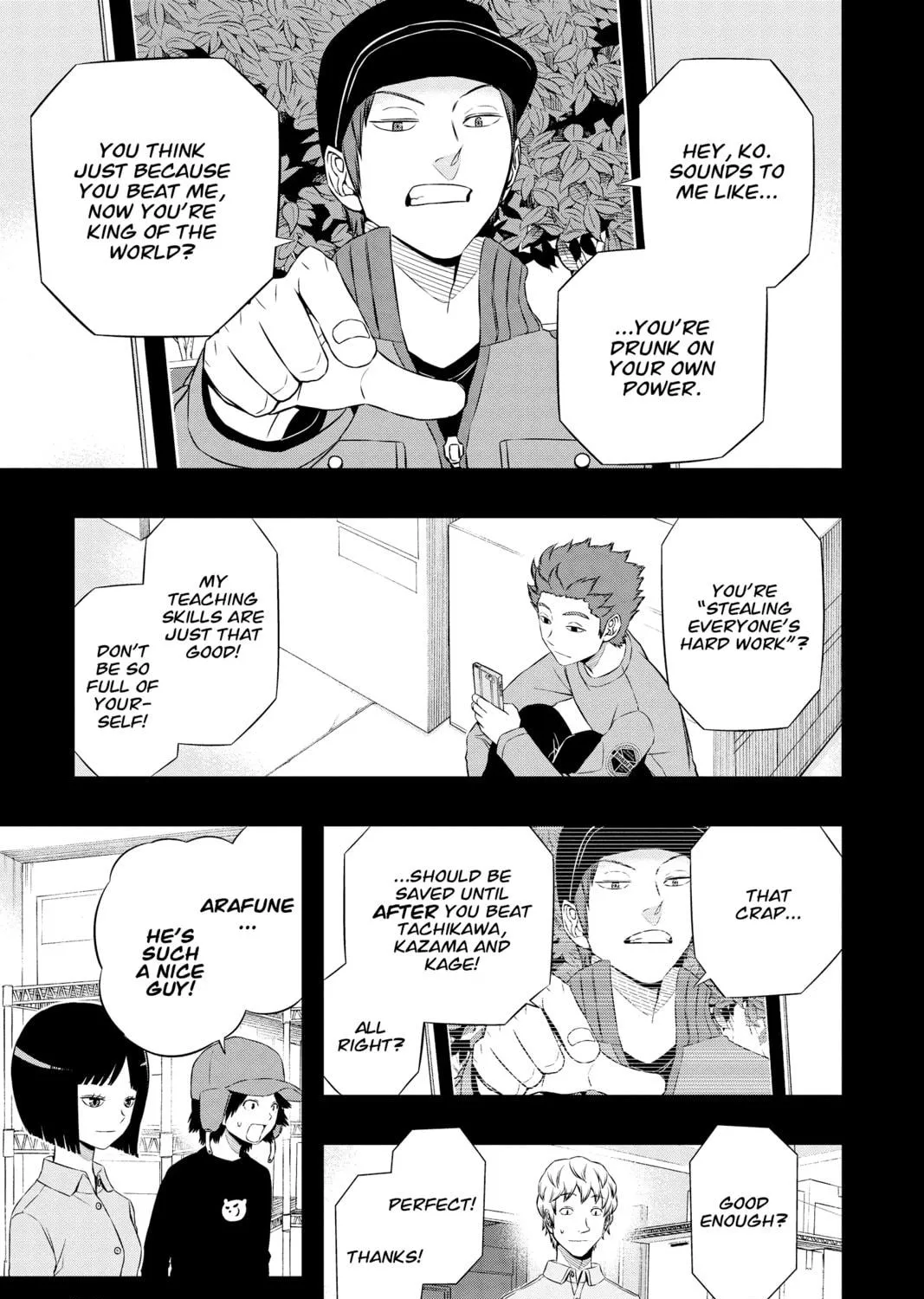 Read World Trigger chapter 95 image 8 on Lezhin