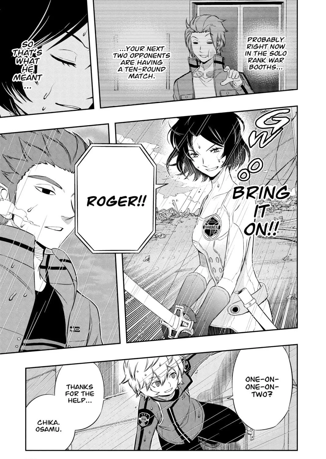 Read World Trigger chapter 96 image 34 on Lezhin