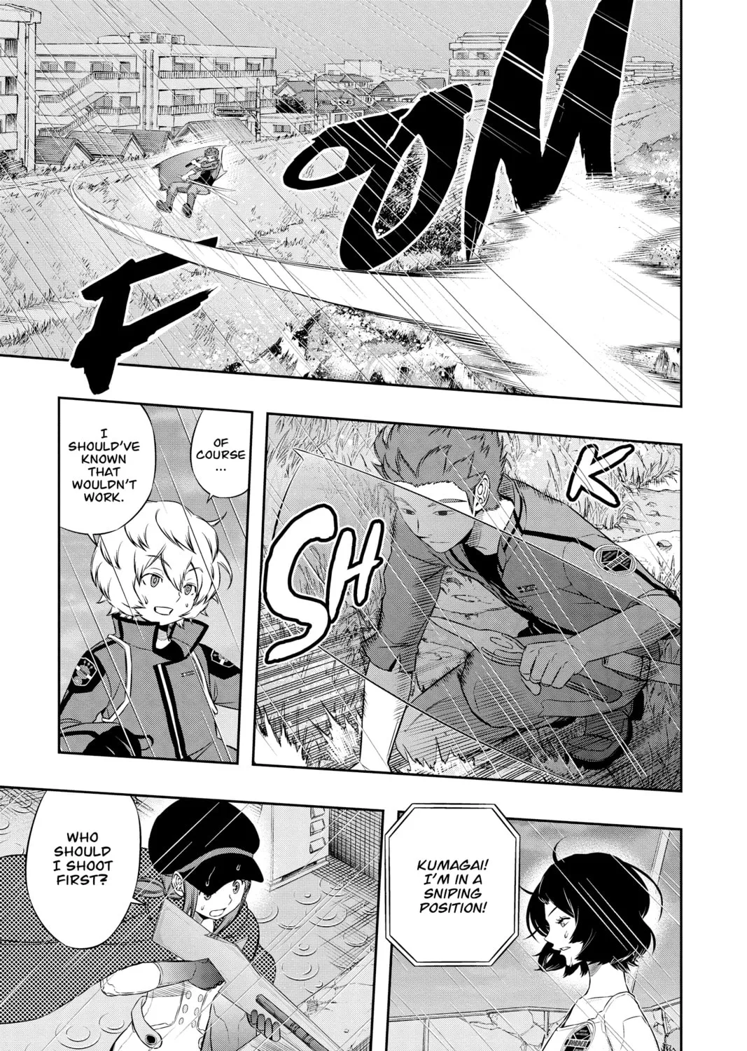 Read World Trigger chapter 97 image 12 on Lezhin