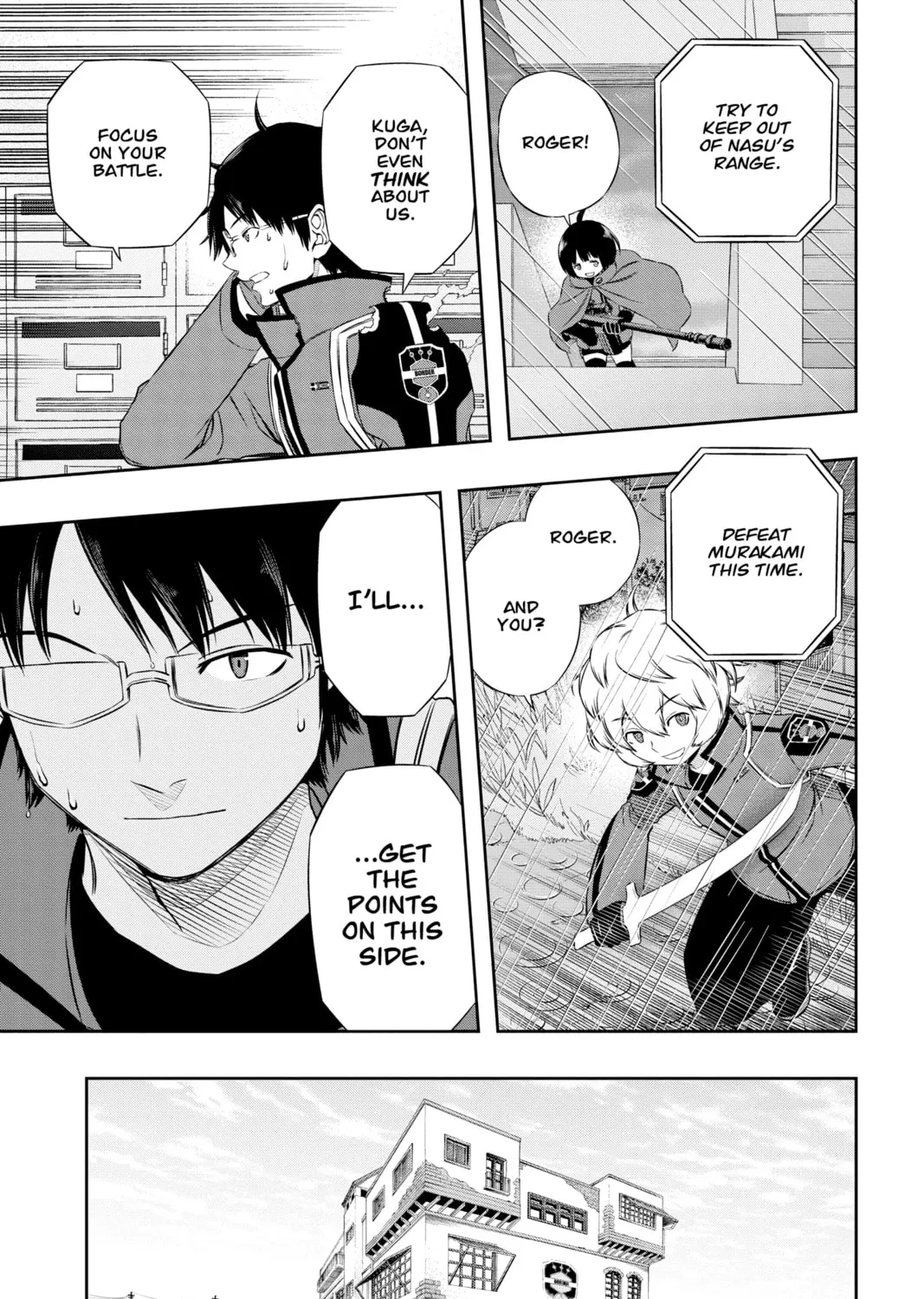 Read World Trigger chapter 97 image 32 on Lezhin