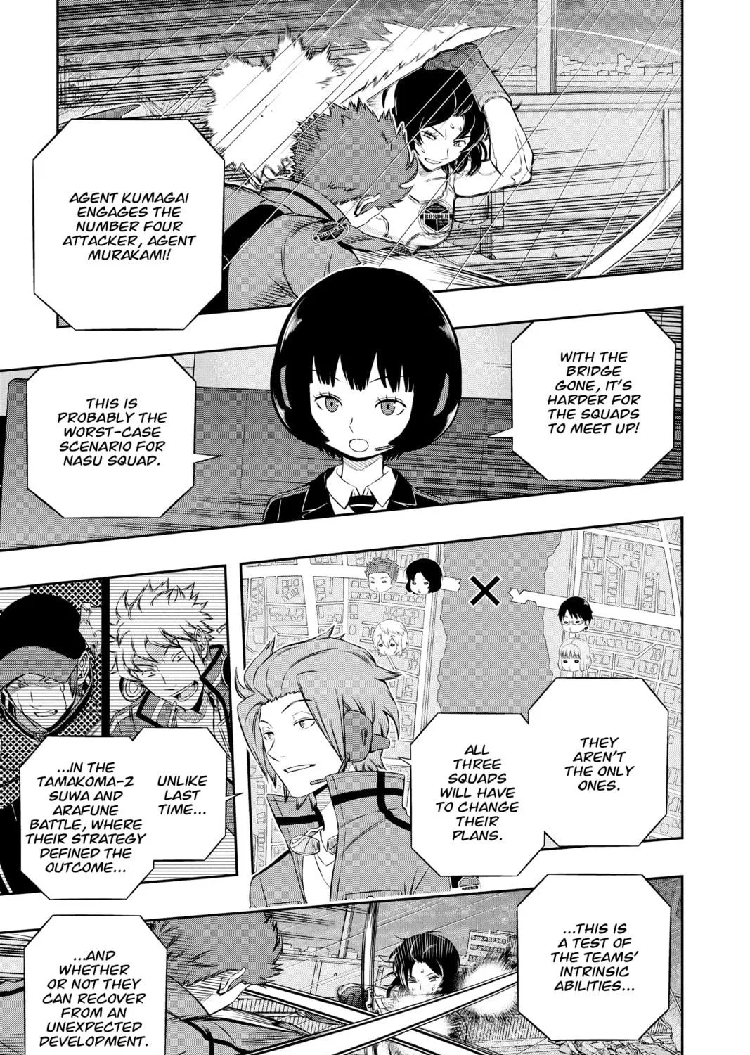 Read World Trigger chapter 97 image 4 on Lezhin