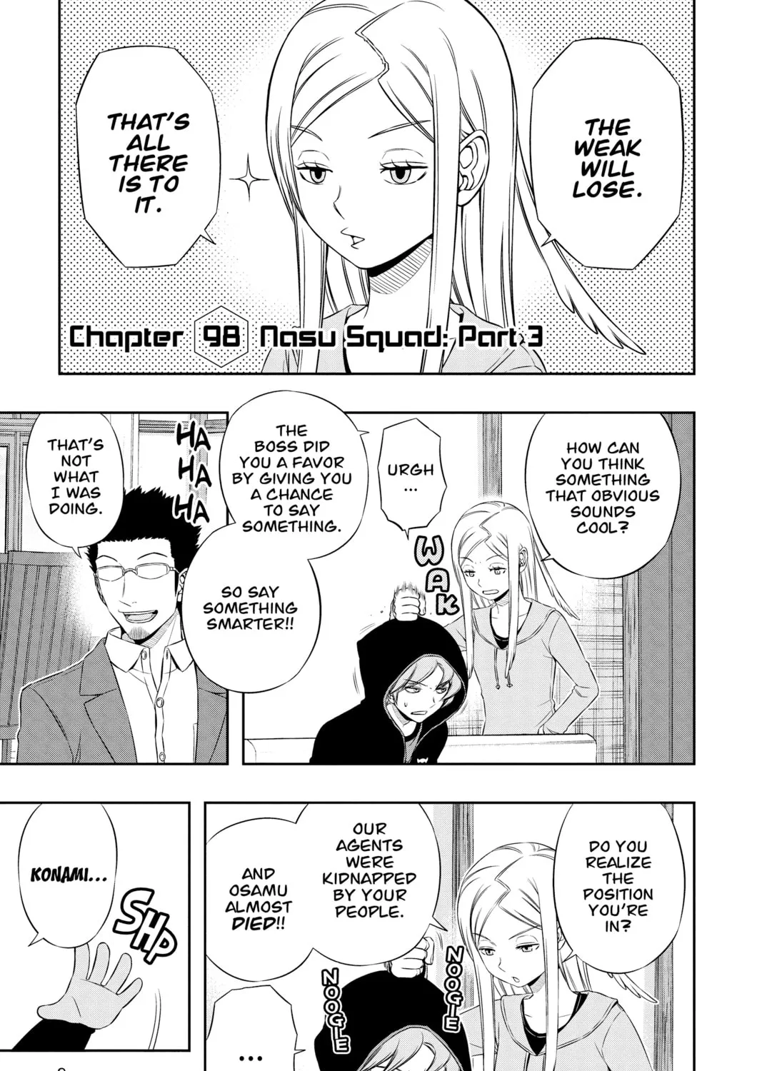Read World Trigger chapter 98 image 0 on Lezhin