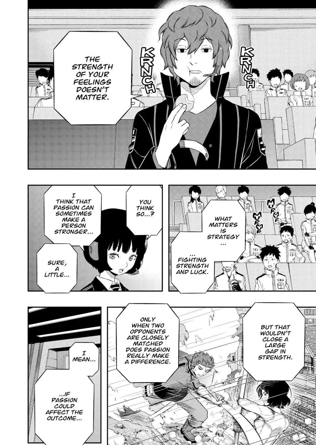 Read World Trigger chapter 99 image 18 on Lezhin