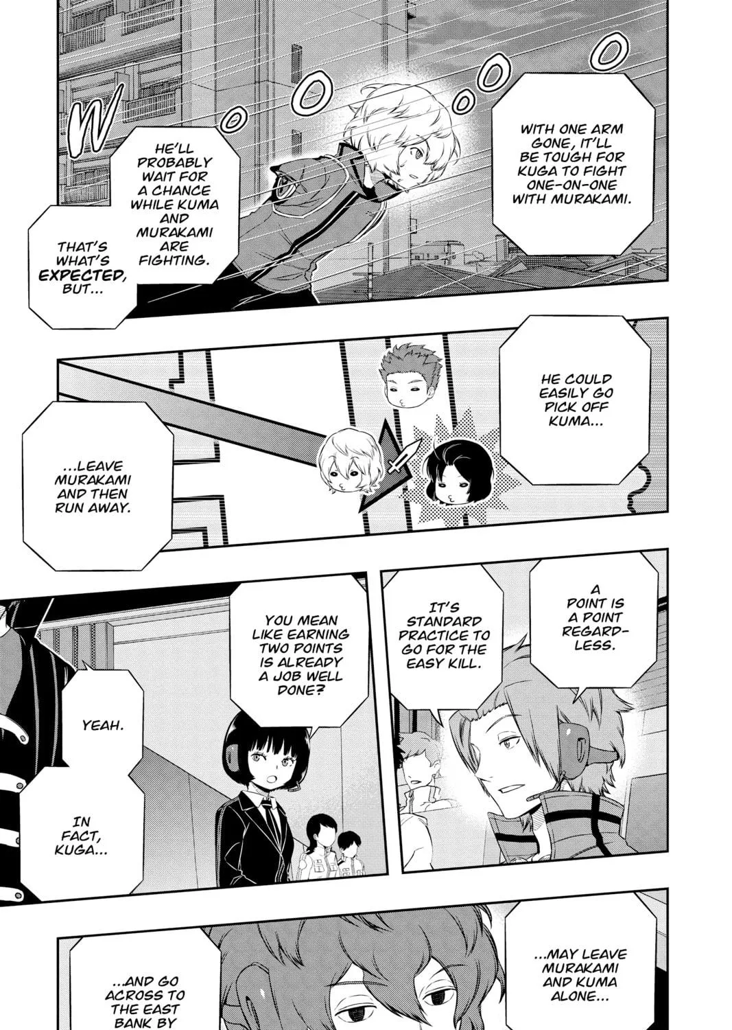 Read World Trigger chapter 99 image 4 on Lezhin