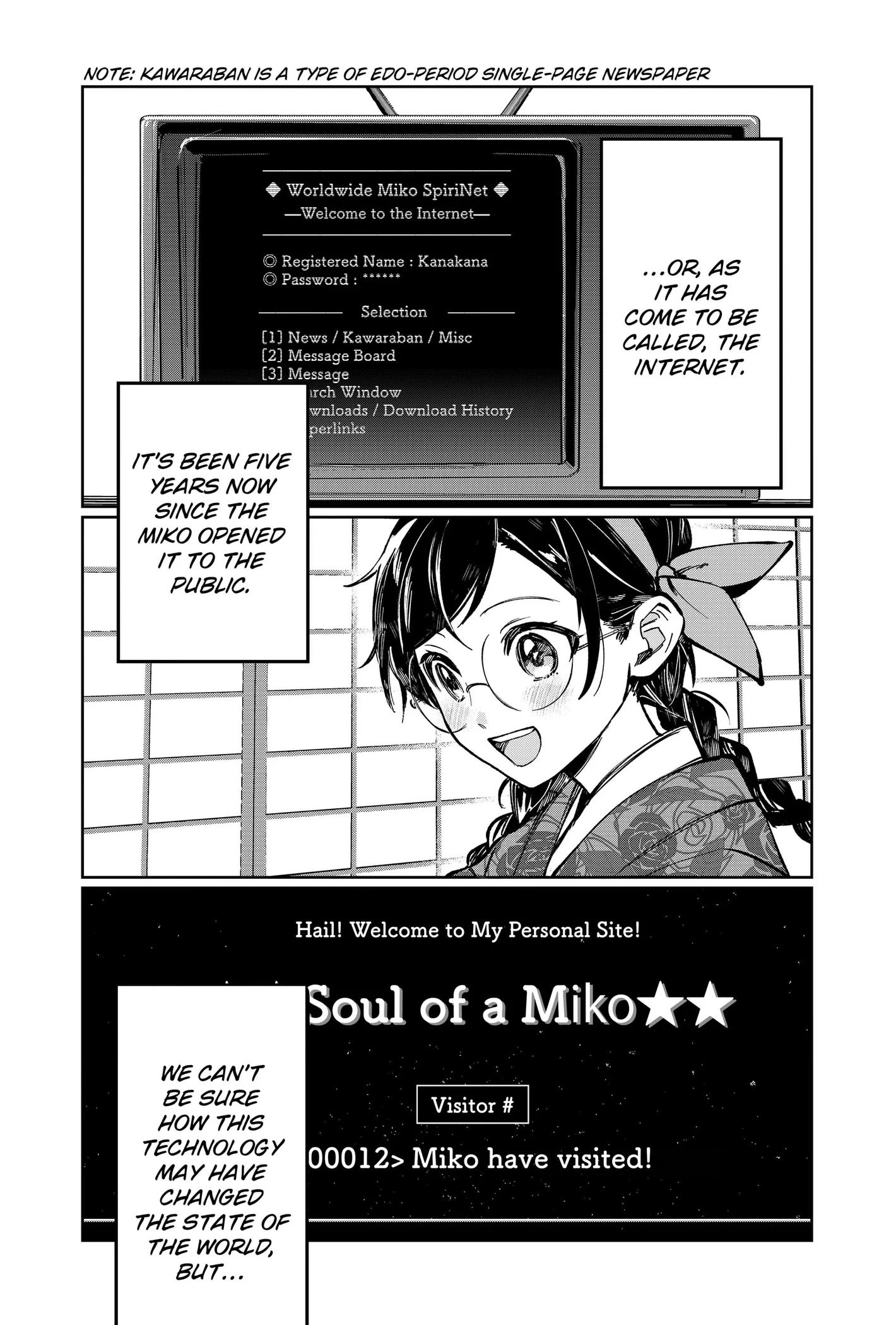 Read World Wide Web MIKO! chapter 1 image 3 on Lezhin