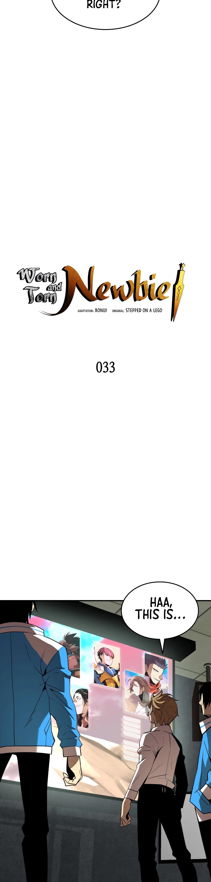 Read Worn And Torn Newbie chapter 33 image 4 on Lezhin