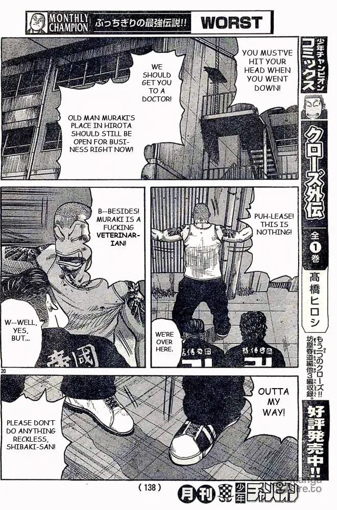 Worst Chapter 124 page 20 - 