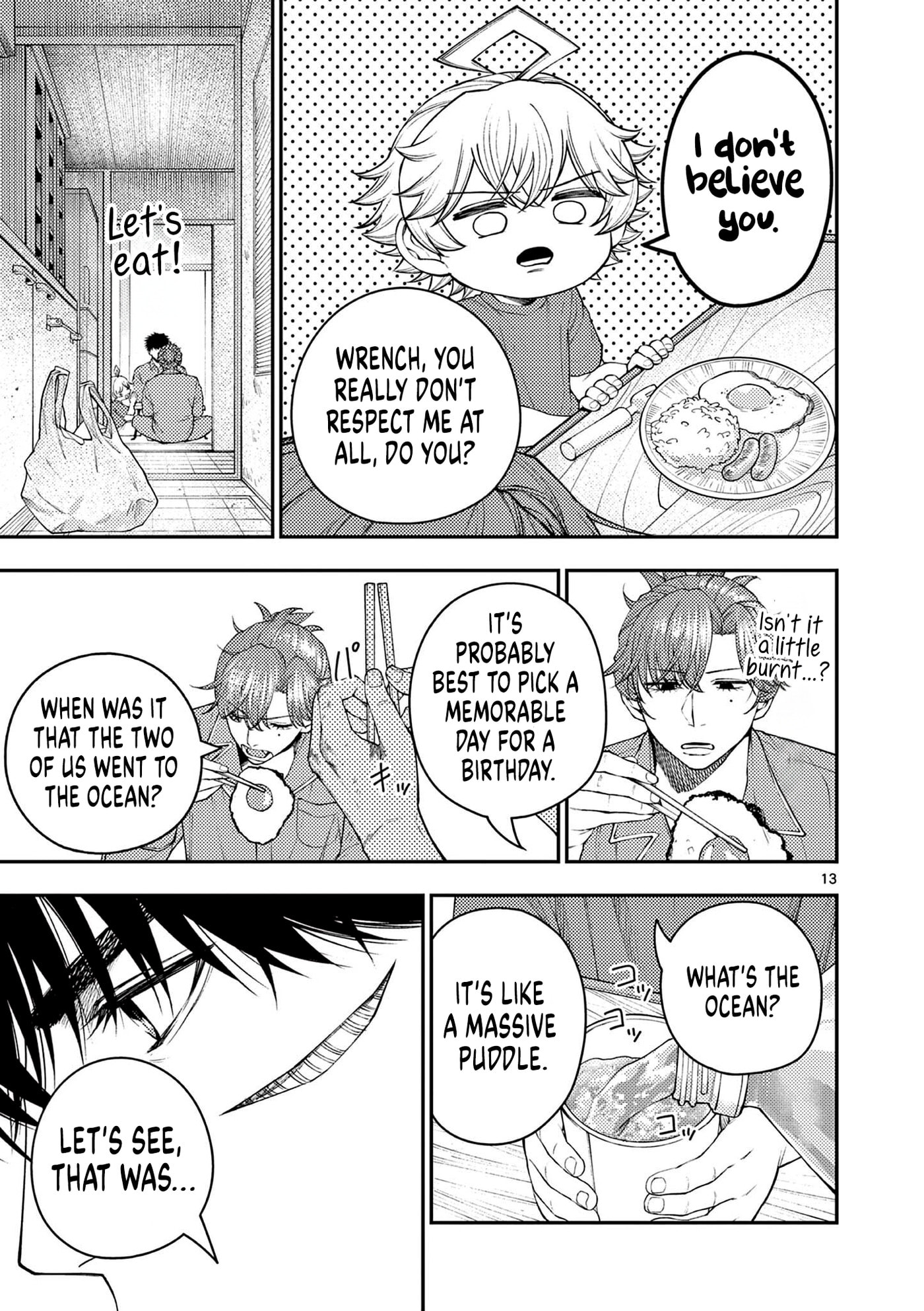 Wrench to Kudamono (Pre-Serialization) Chapter 3 page 13 - 