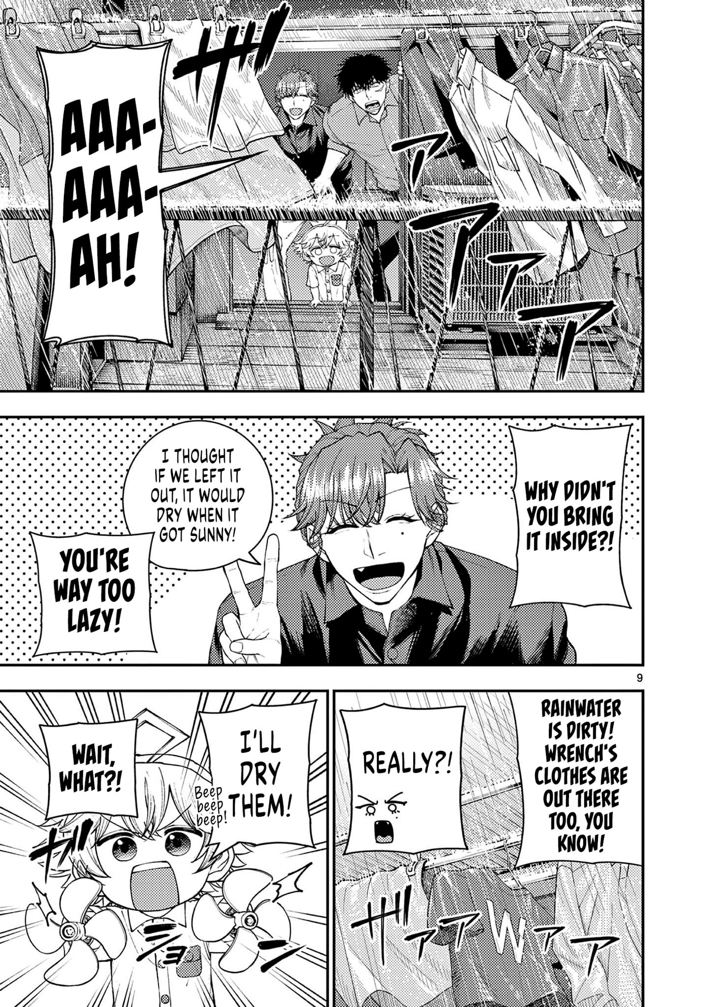 Wrench to Kudamono (Pre-Serialization) Chapter 6 page 9 - 