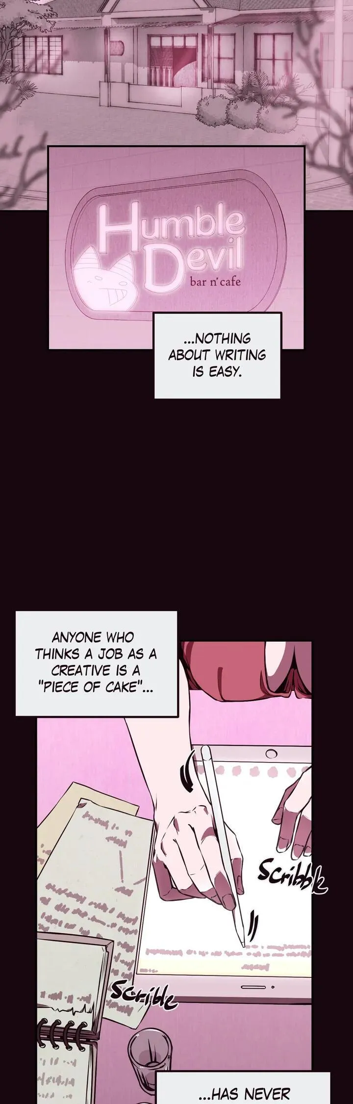 Writing Hell Chapter 1 page 11 - 