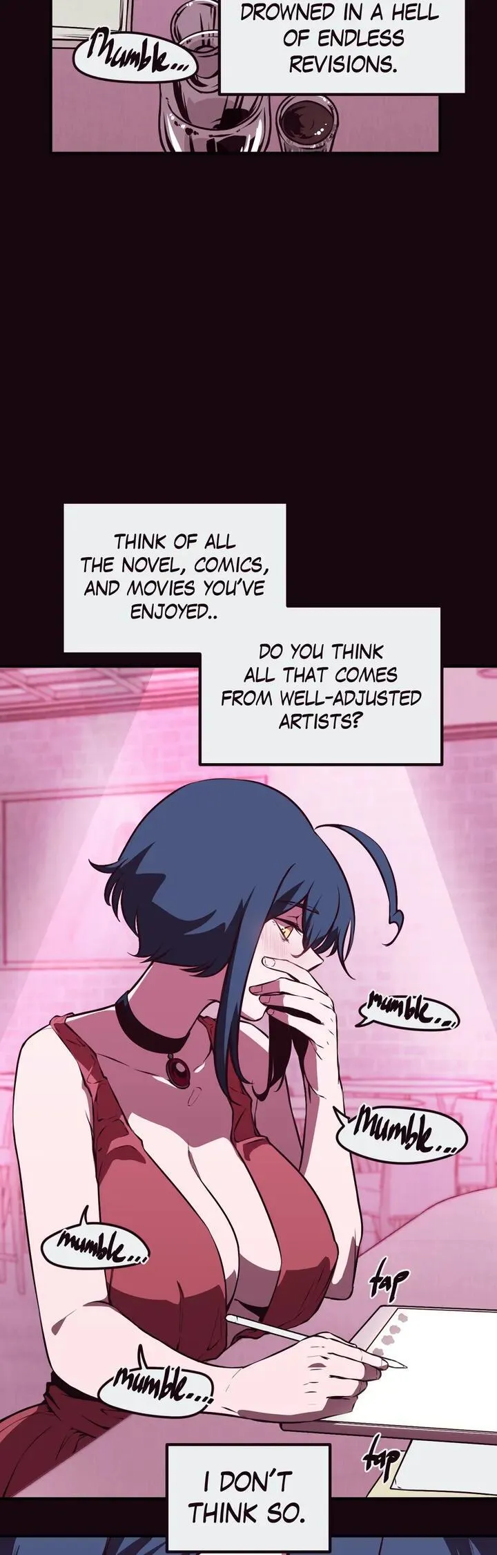Writing Hell Chapter 1 page 12 - 