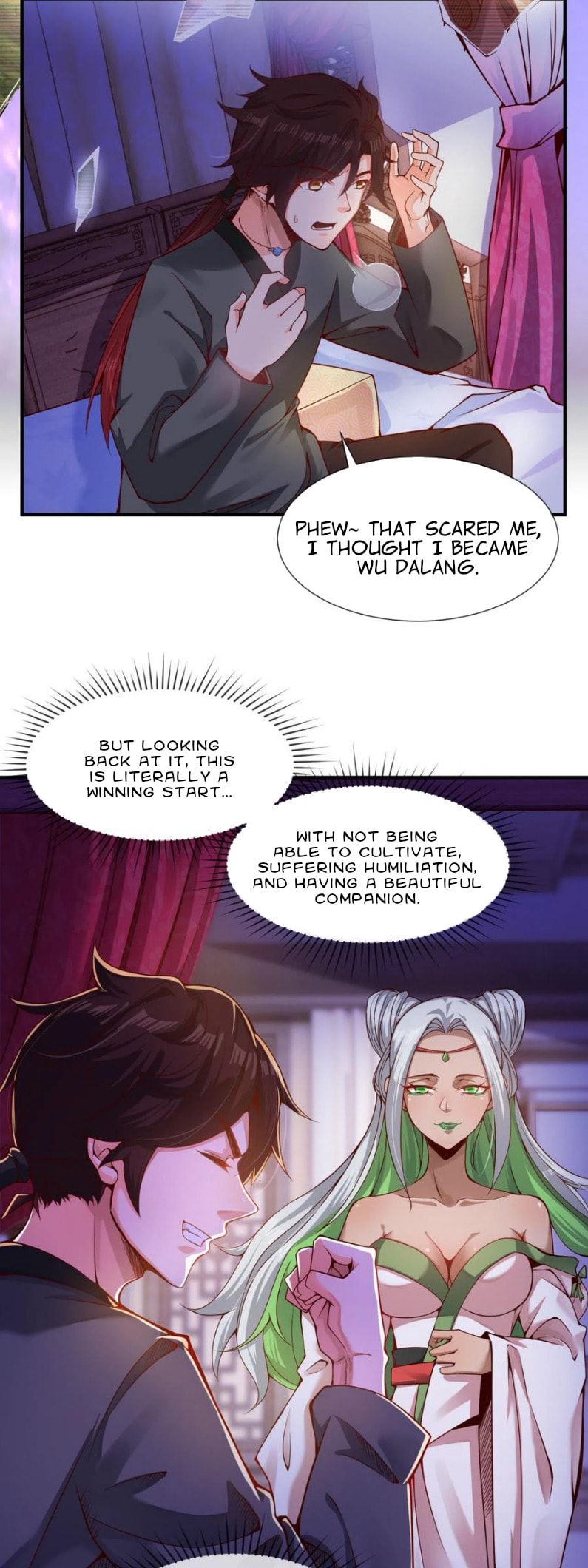 Wu Nai Cang Tian (Colored) Chapter 1 page 14 - 