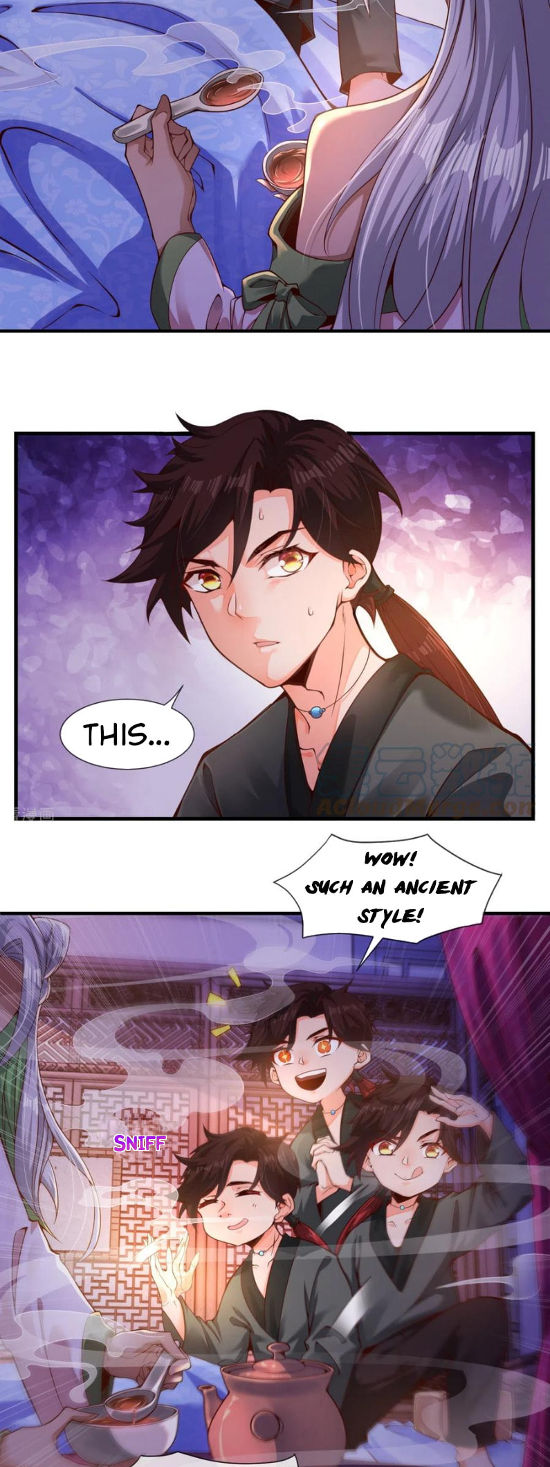 Wu Nai Cang Tian (Colored) Chapter 1 page 6 - 