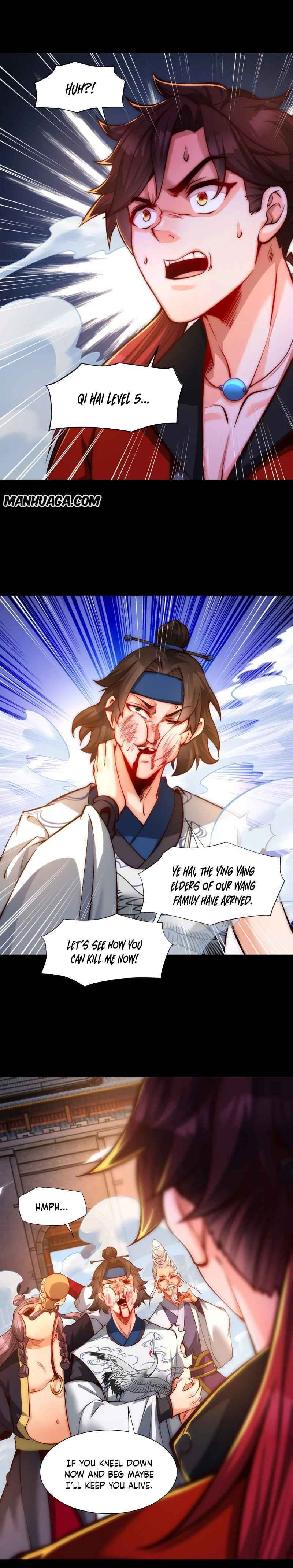 Wu Nai Cang Tian (Colored) Chapter 12 page 8 - 