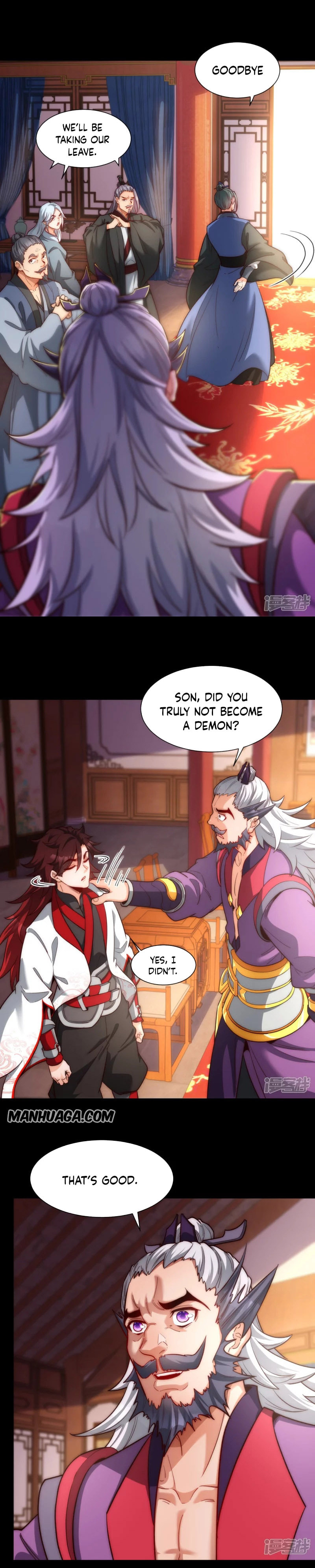 Wu Nai Cang Tian (Colored) Chapter 20 page 3 - 