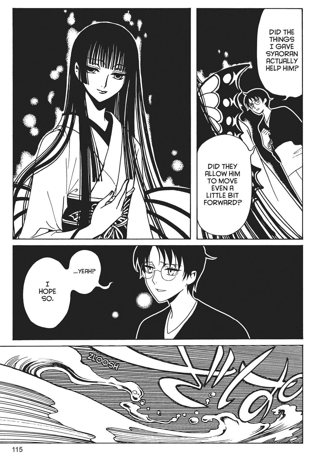 Read xxxHOLiC Rei chapter 0 image 113 on Lezhin